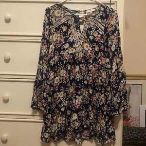 Floral boutique dress